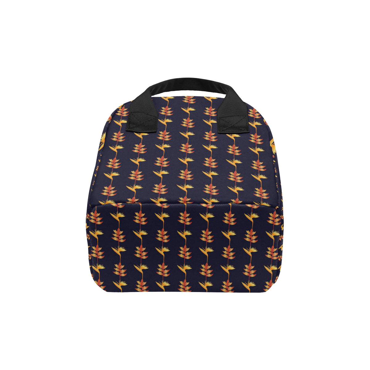Heliconia Pattern Print Design HL06 Insulated Lunch Bag