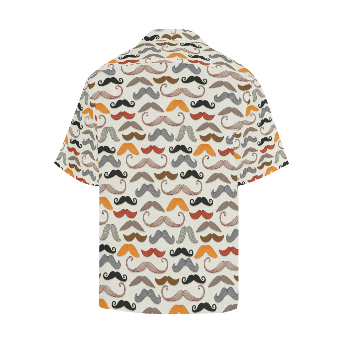 Mustache Pattern Print Design A02 Men's Hawaiian Shirt