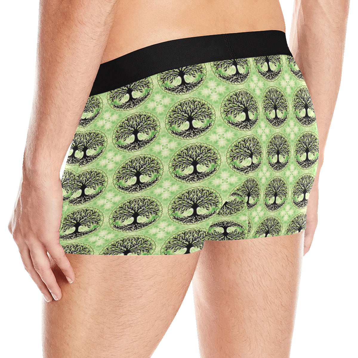 Celtic Pattern Print Design 010 Men's Boxer Briefs