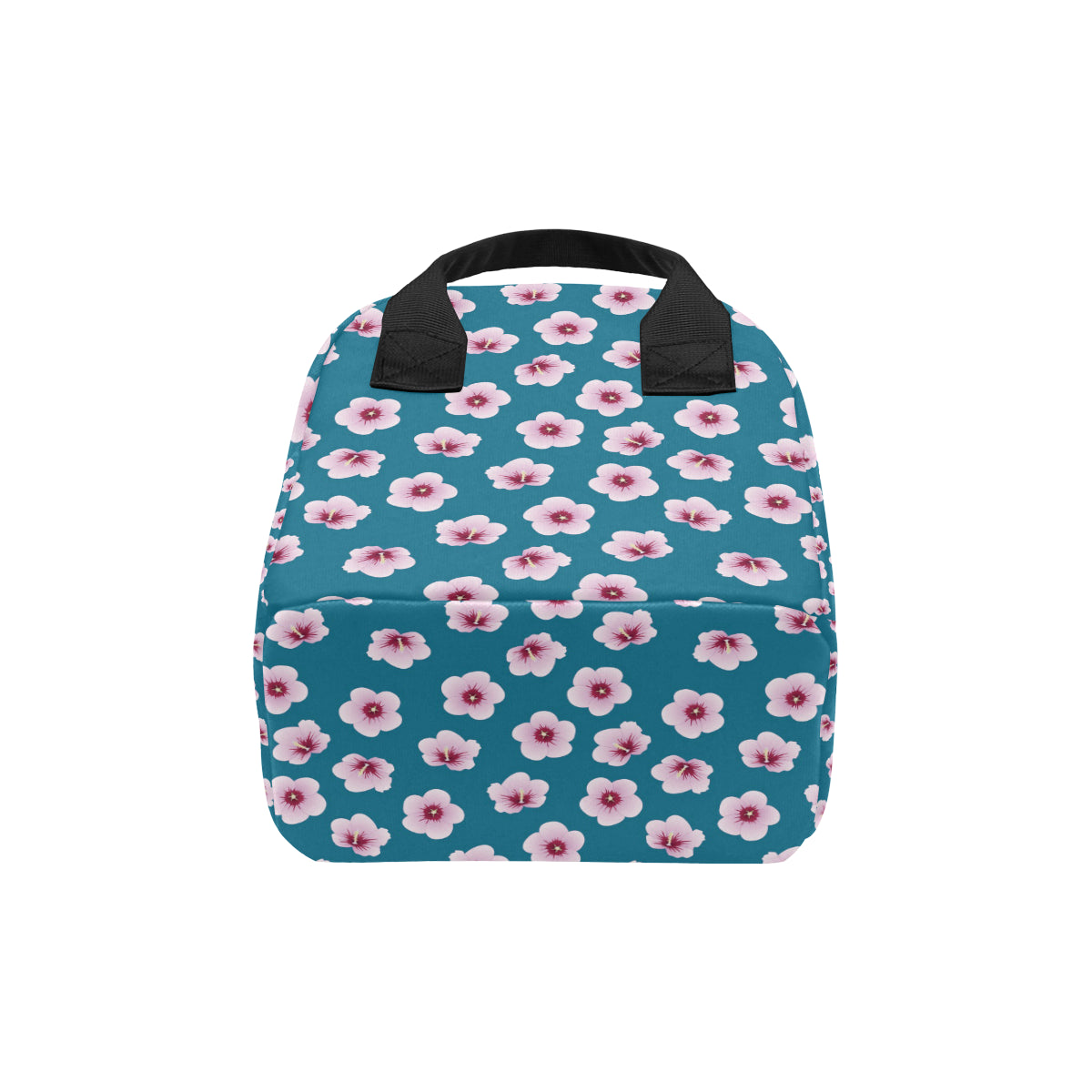 Cherry Blossom Pattern Print Design CB08 Insulated Lunch Bag