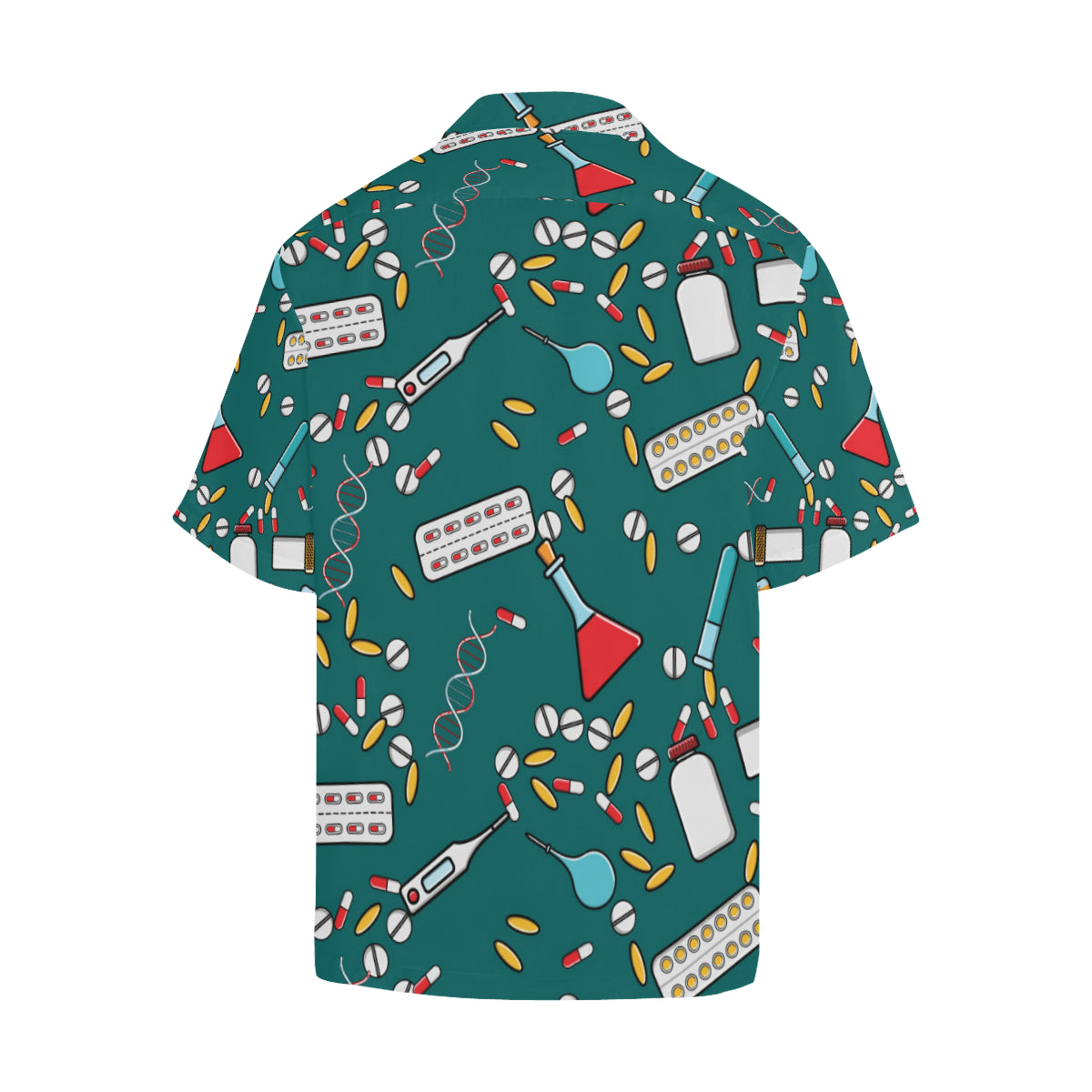 Nurse Pattern Print Design A05 Men's Hawaiian Shirt