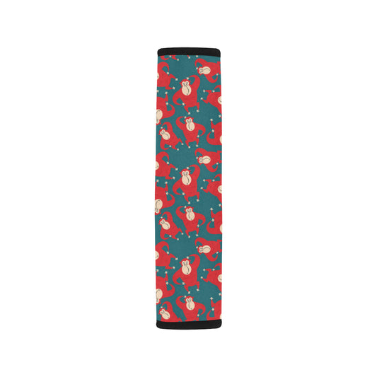Chimpanzee Pattern Print Design 04 Car Seat Belt Cover