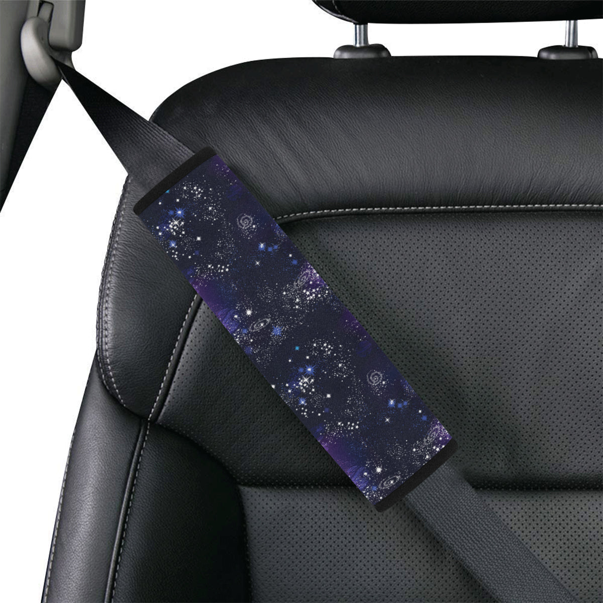 Cosmic Pattern Print Design 03 Car Seat Belt Cover