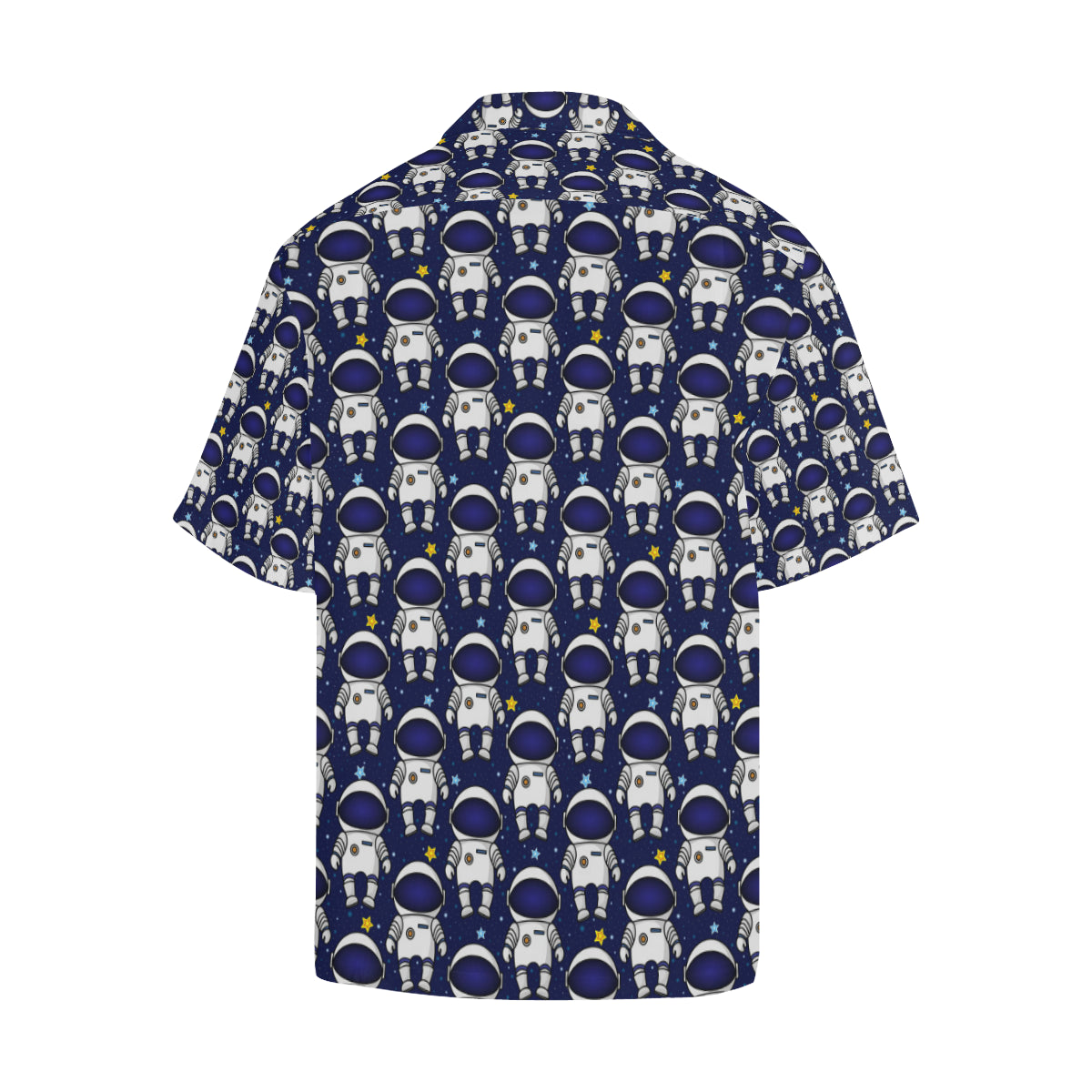 Astronaut Pattern Print Design 01 Men's Hawaiian Shirt