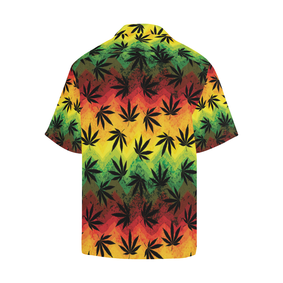 Rasta Pattern Print Design A02 Men's Hawaiian Shirt