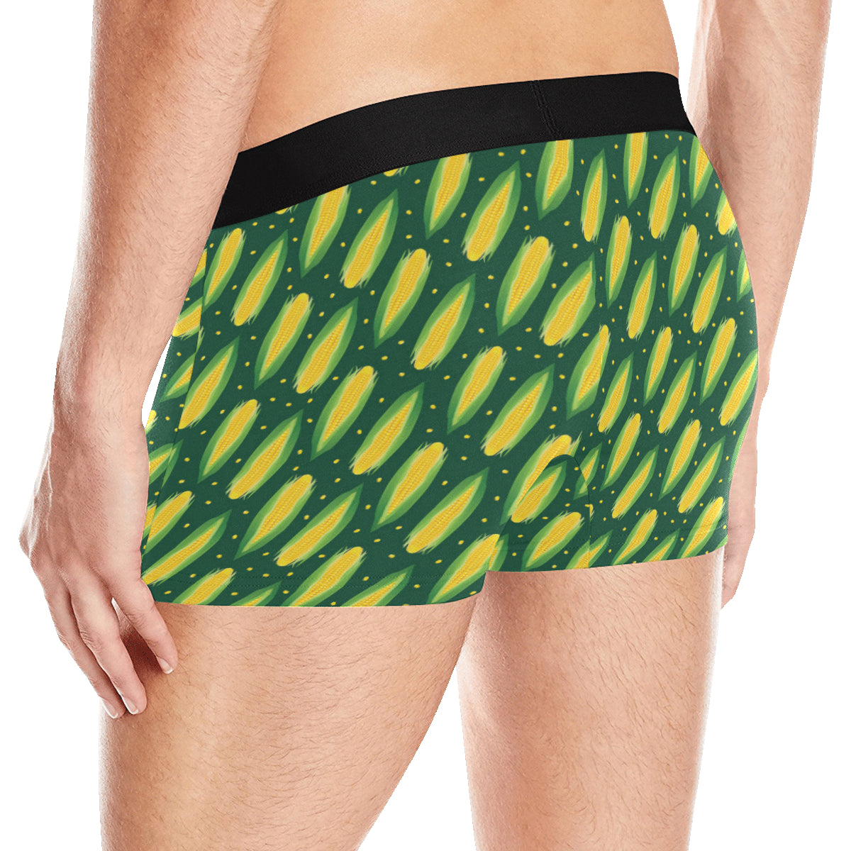 Corn Pattern Print Design 03 Men's Boxer Briefs