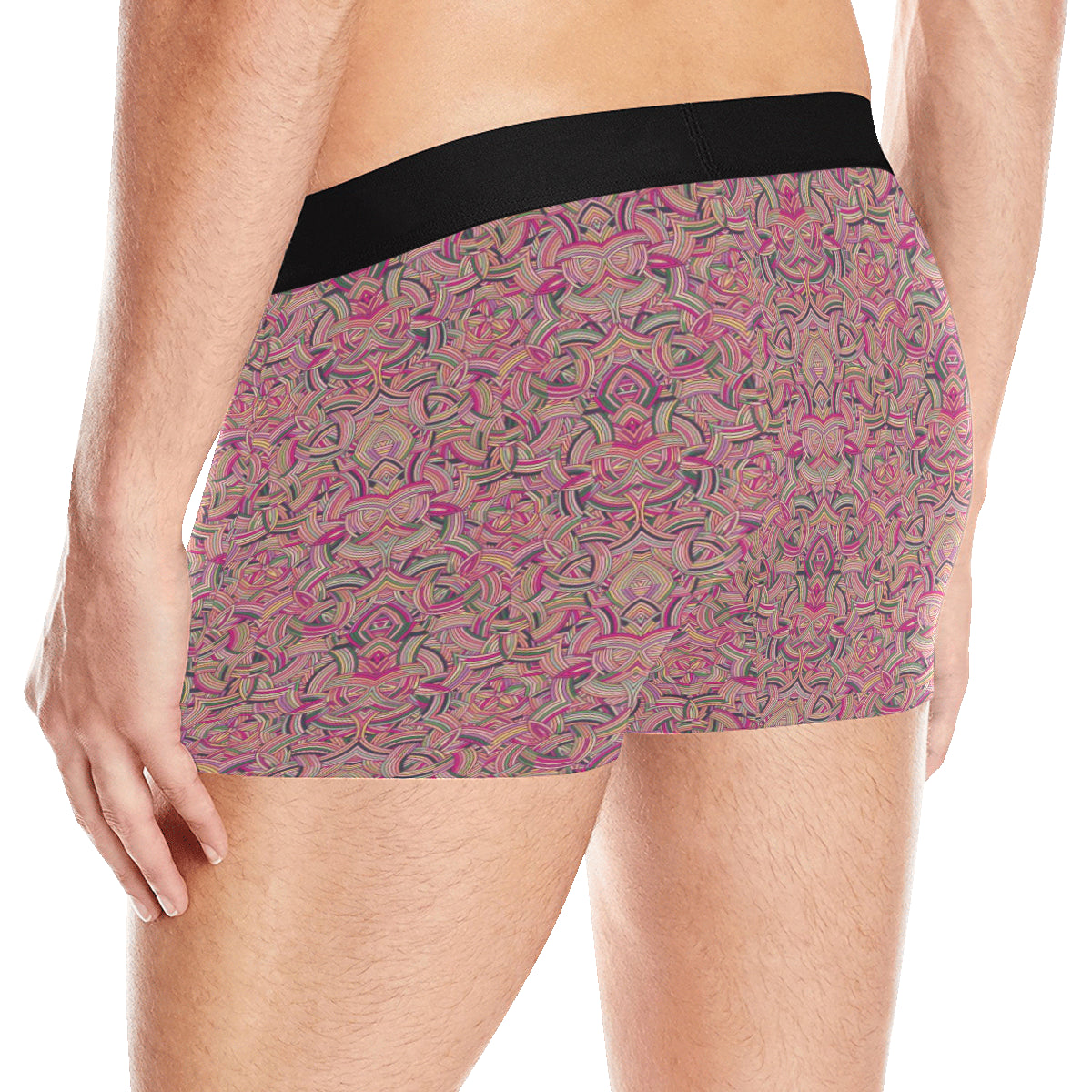 Celtic Pattern Print Design 04 Men's Boxer Briefs