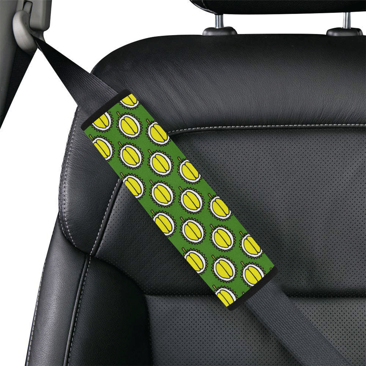 Durian Pattern Print Design DR01 Car Seat Belt Cover