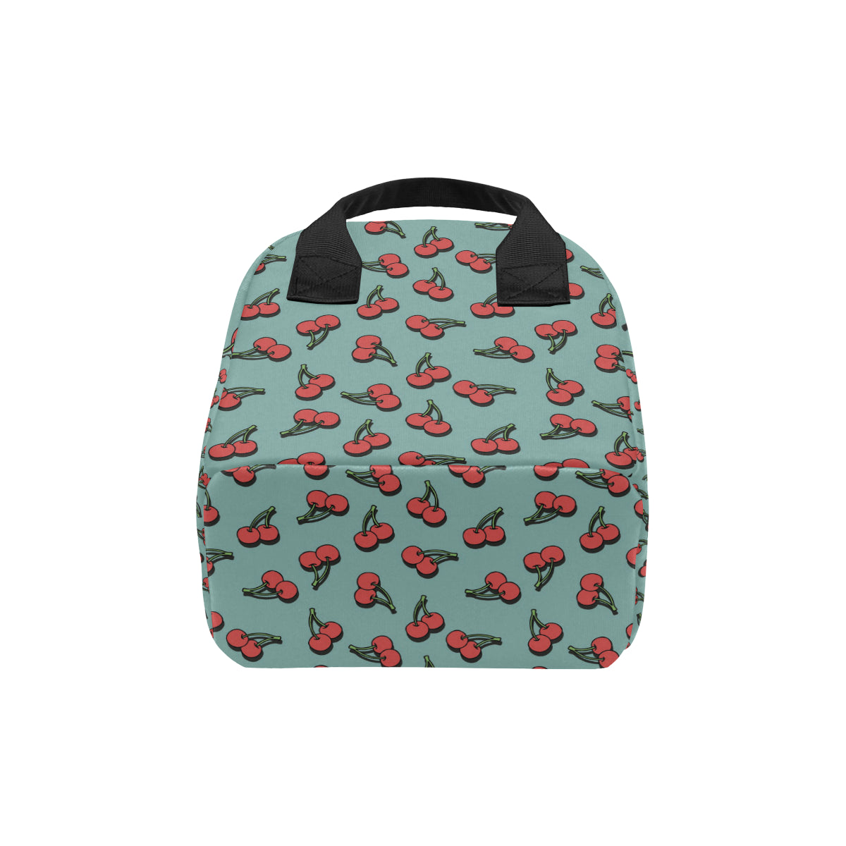 Cherry Pattern Print Design CH03 Insulated Lunch Bag