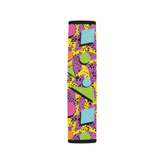 80s Pattern Print Design 1 Car Seat Belt Cover