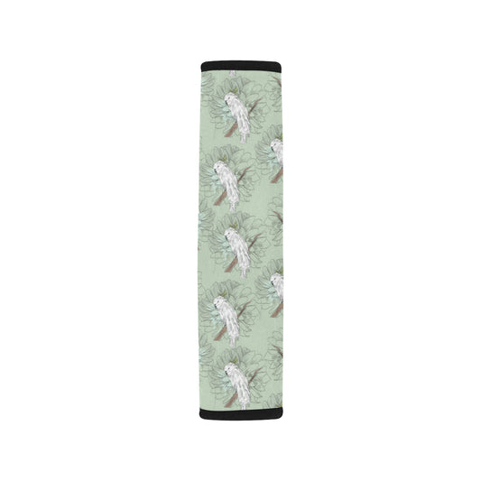 Cockatiel Pattern Print Design 01 Car Seat Belt Cover