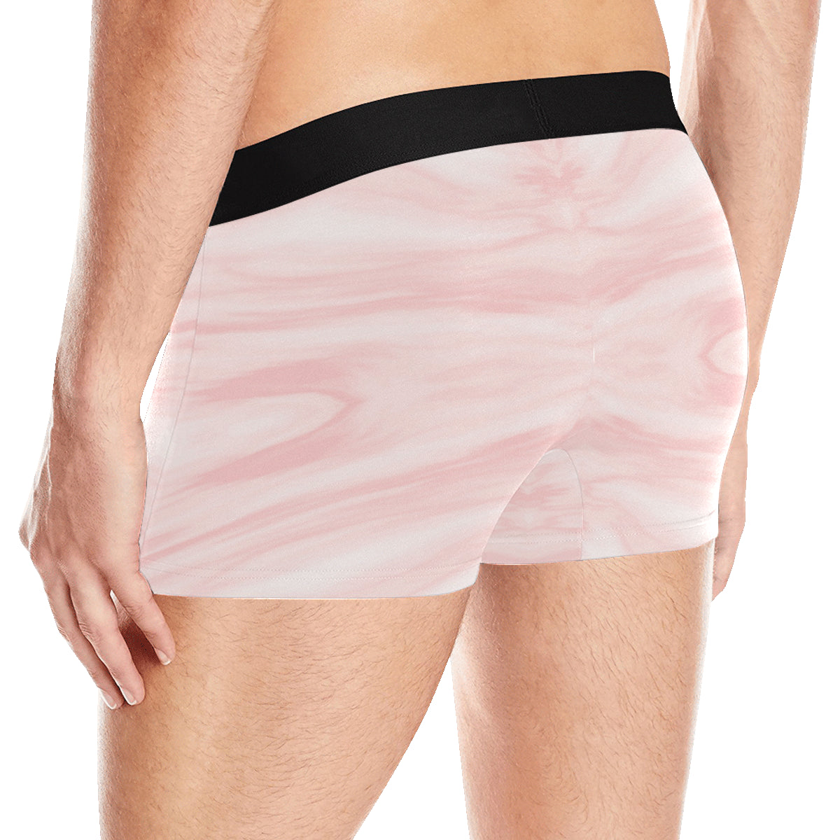 Marble Pattern Print Design 03 Men's Boxer Briefs