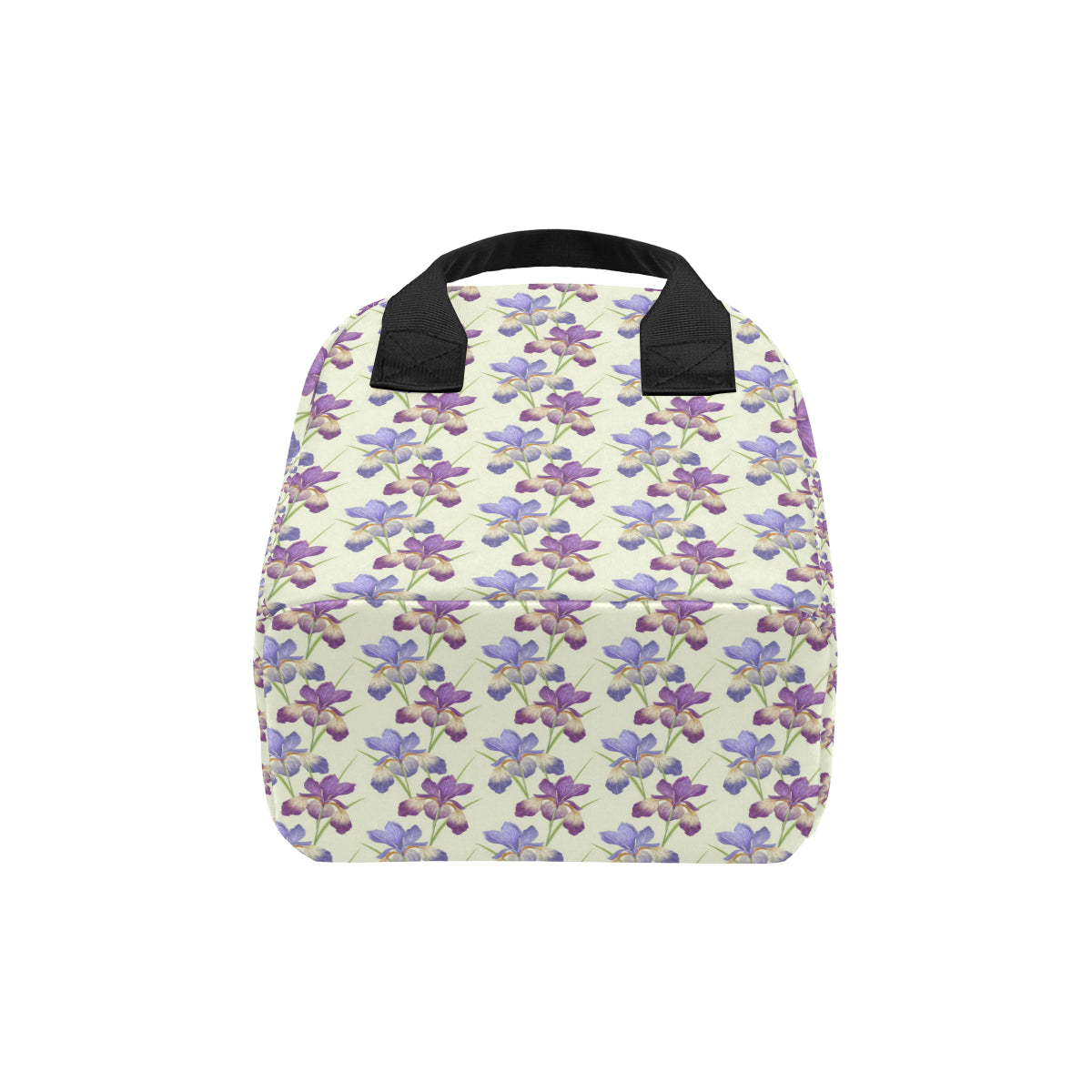 Iris Pattern Print Design IR08 Insulated Lunch Bag