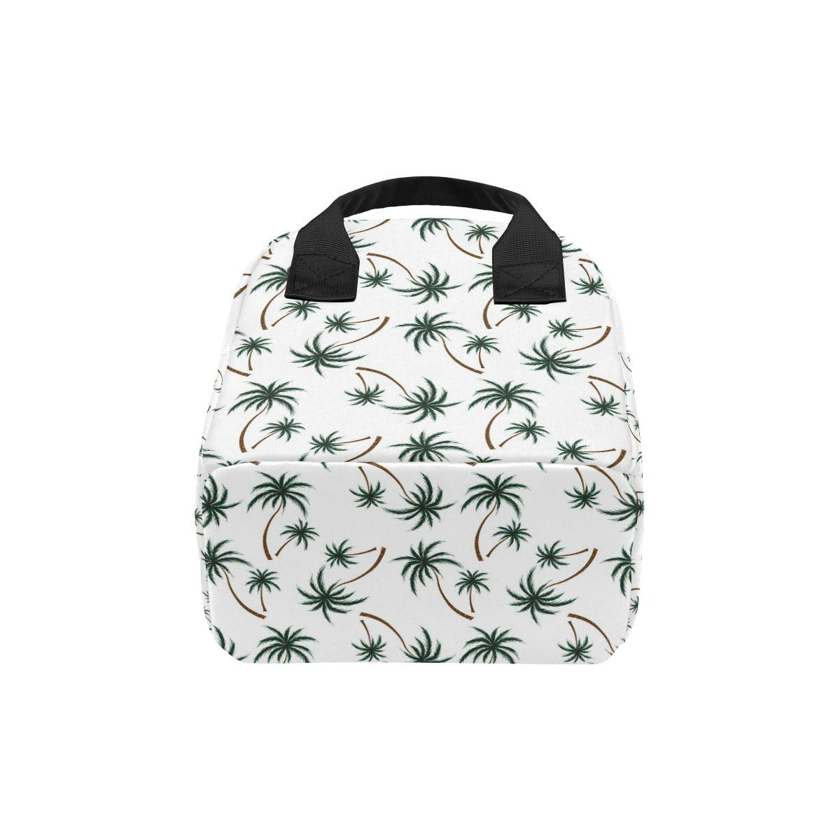 Palm Tree Pattern Print Design PT07 Insulated Lunch Bag