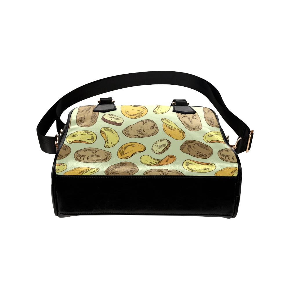 Potato Pattern Print Design A03 Shoulder Handbag