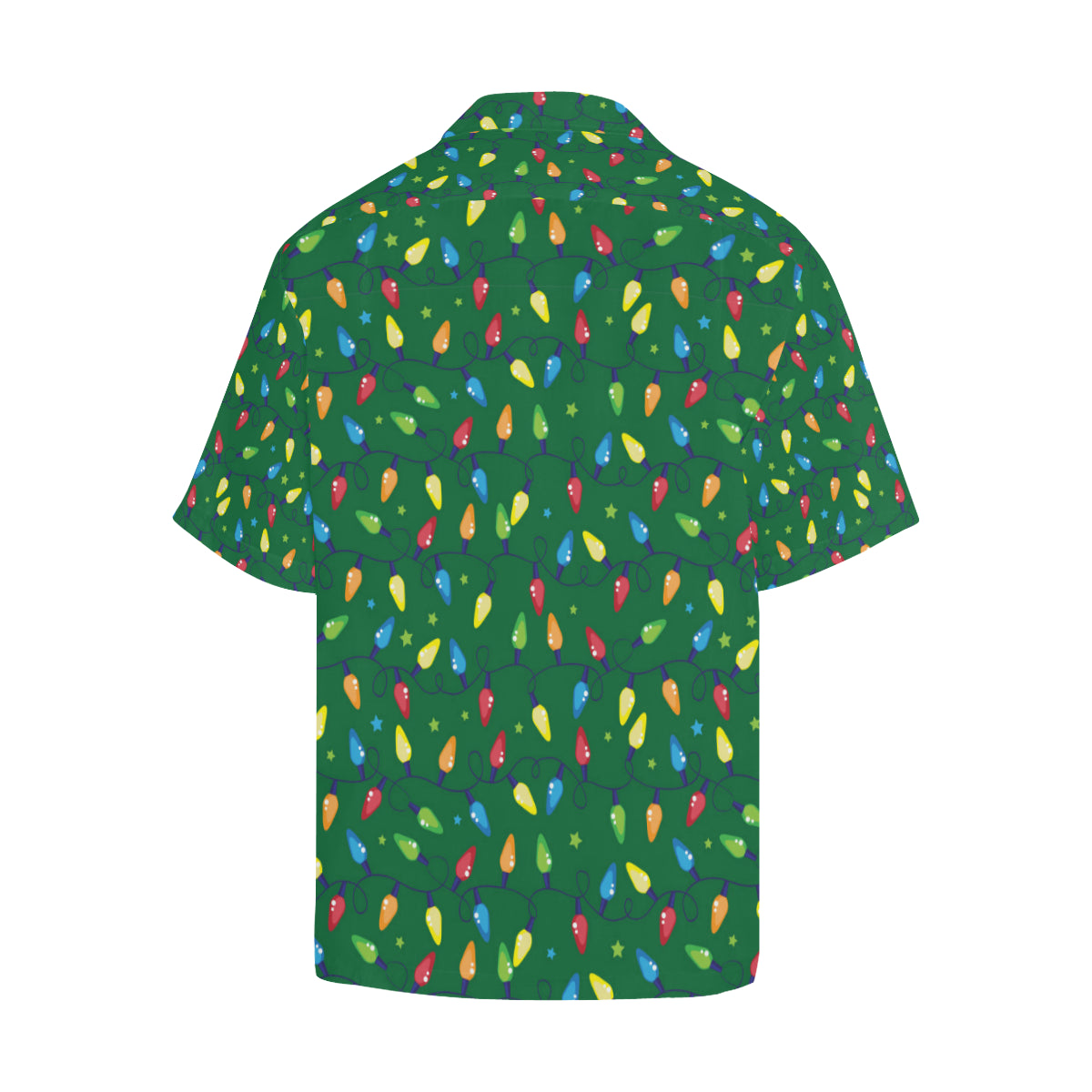 Christmas Light Pattern Print Design 02 Men's Hawaiian Shirt
