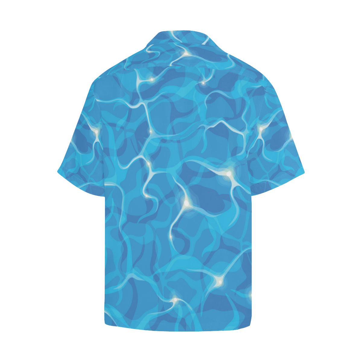 Ocean Reflex Pattern Print Design A02 Men's Hawaiian Shirt