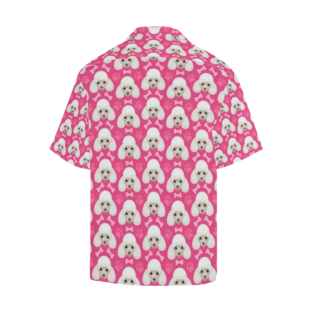 Poodle Pattern Print Design A04 Men's Hawaiian Shirt