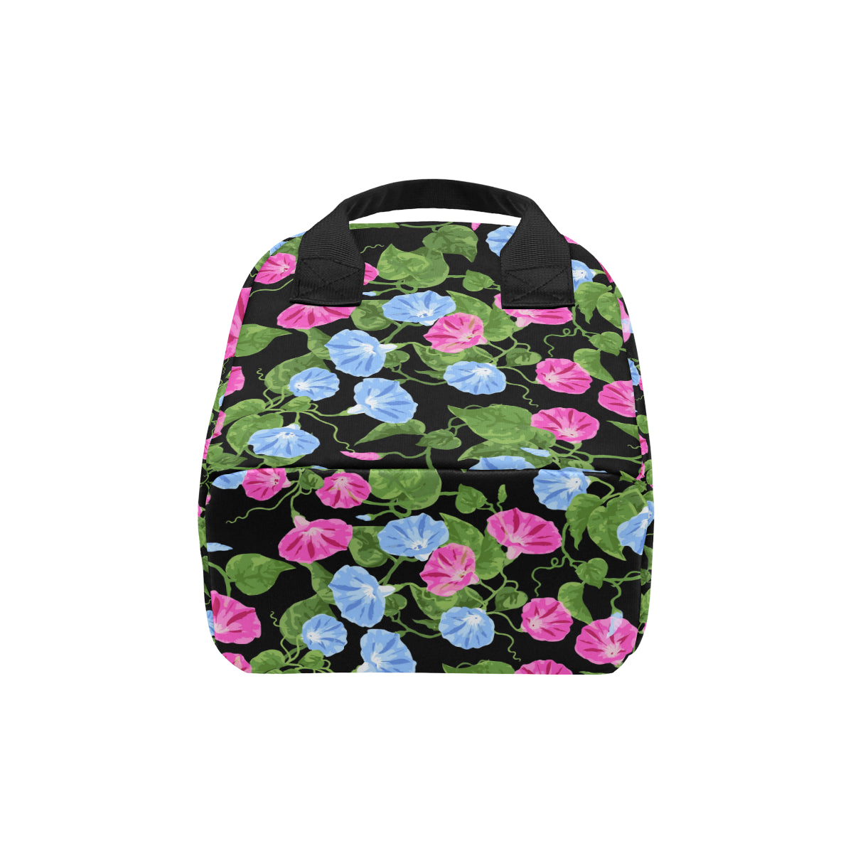 Morning Glory Pattern Print Design MG04 Insulated Lunch Bag