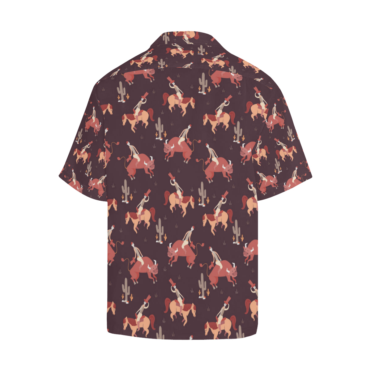 Rodeo Pattern Print Design A01 Men's Hawaiian Shirt