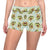 Avocado Pattern Print Design AC02 Yoga Shorts