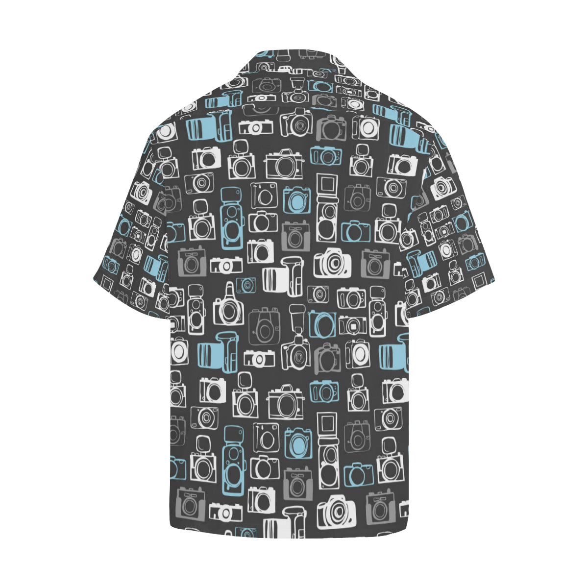 Camera Pattern Print Design 04 Men's Hawaiian Shirt