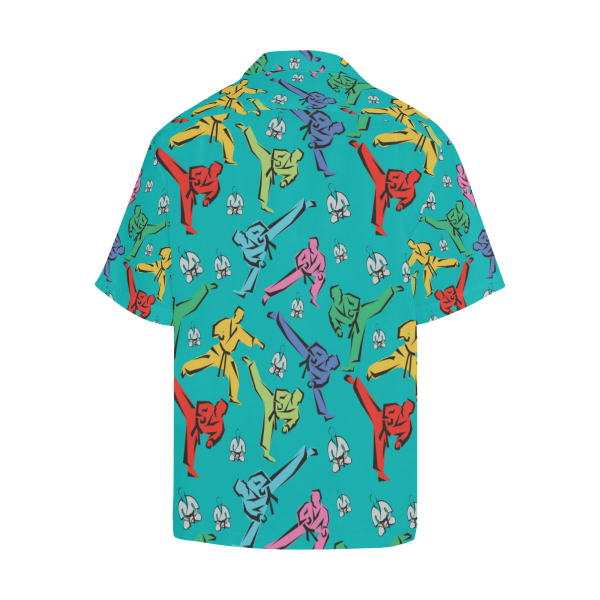 Judo Pattern Print Design 01 Men's Hawaiian Shirt