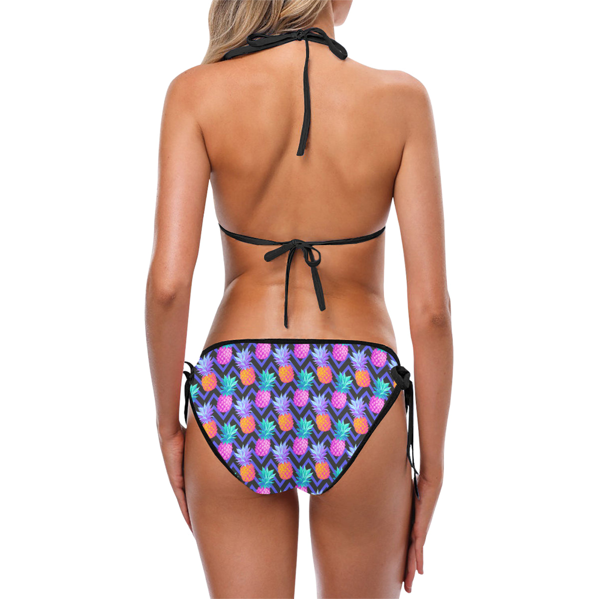 Pineapple Color Art Pattern Bikini