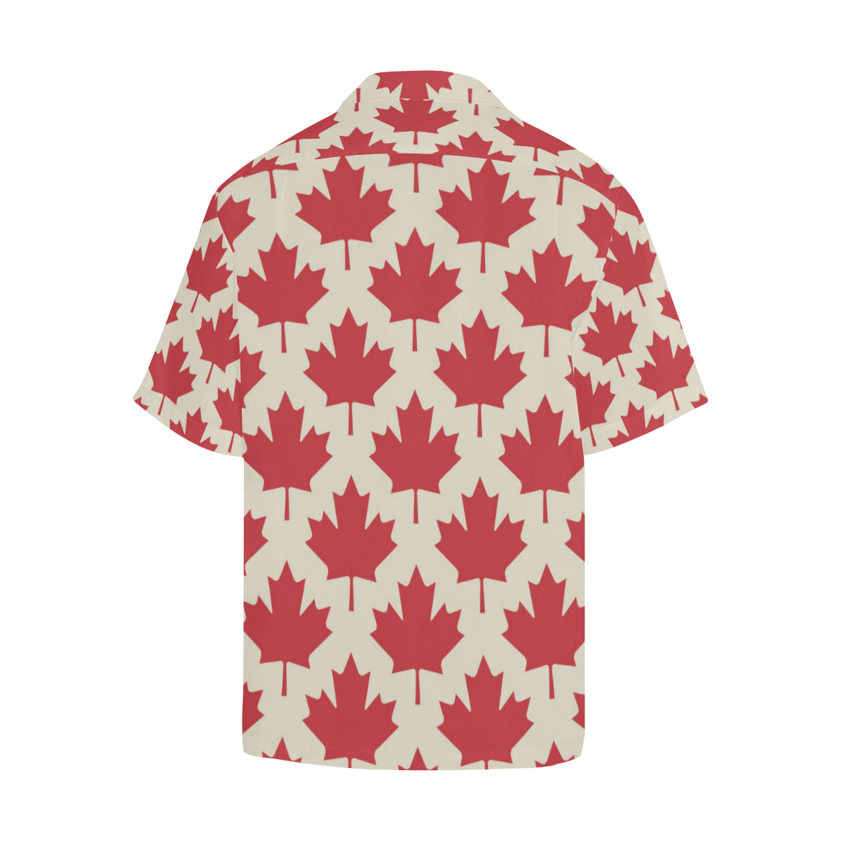Maple Leaf Pattern Print Design 03 Men's Hawaiian Shirt