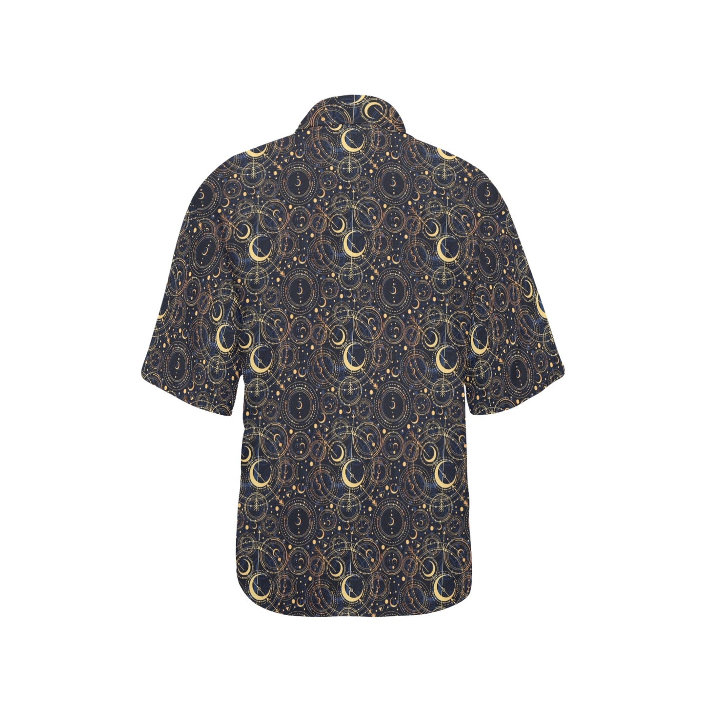 Celestial Pattern Print Design 04 Women's Hawaiian Shirt