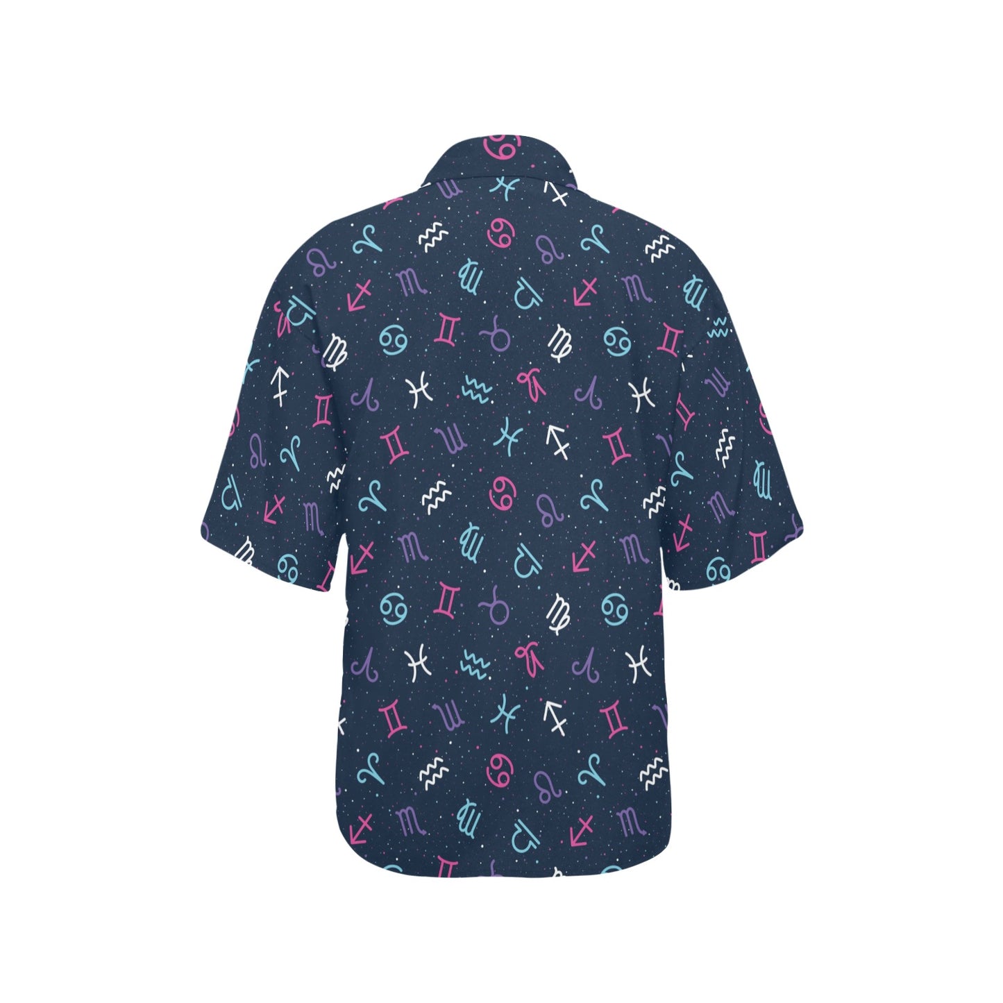 Constellation Pattern Print Design 04 Women's Hawaiian Shirt