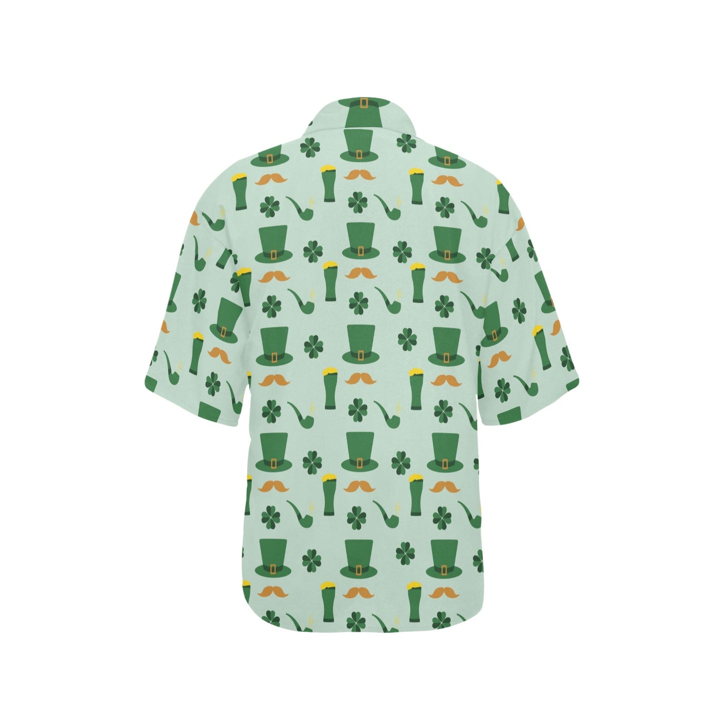 St Patricks Day Print Design LKS304 Women's Hawaiian Shirt