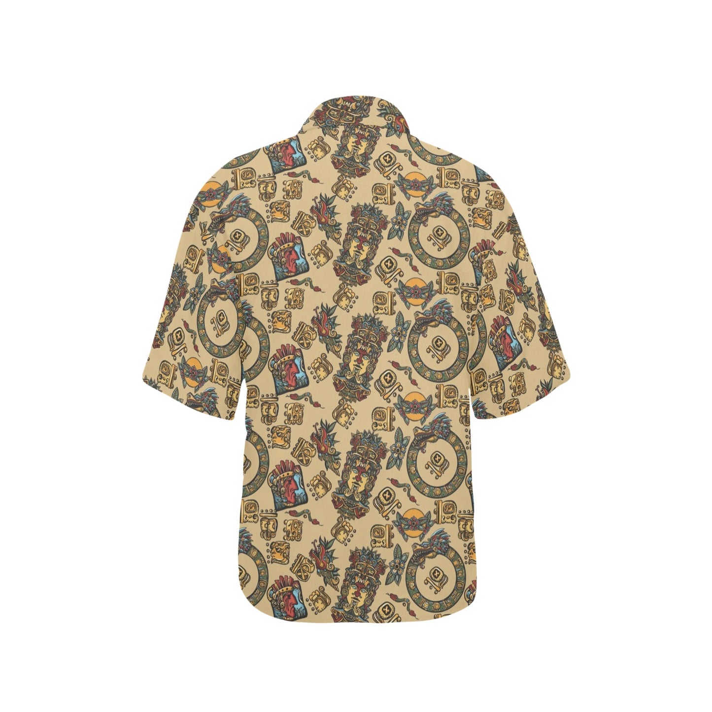 Totem Print Design LKS305 Women's Hawaiian Shirt