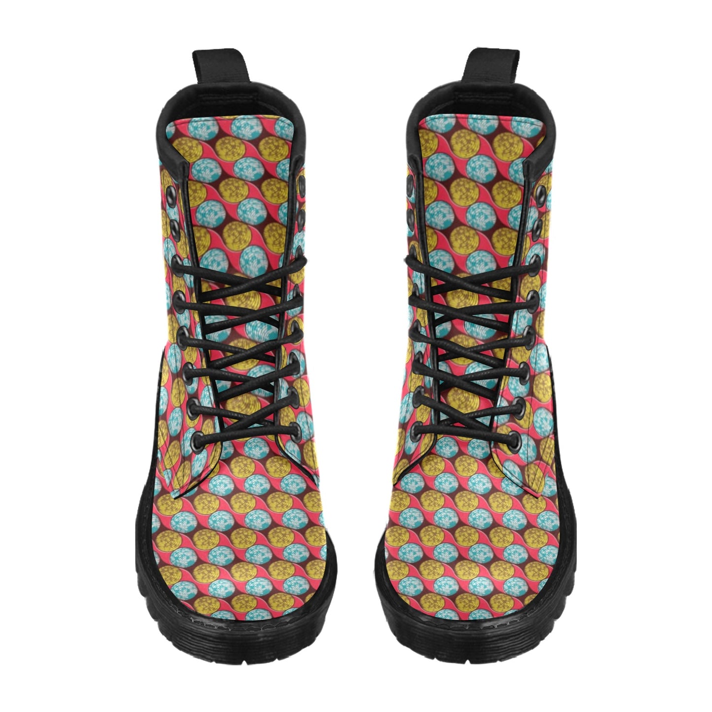 African Fashion Print Pattern Women's Boots