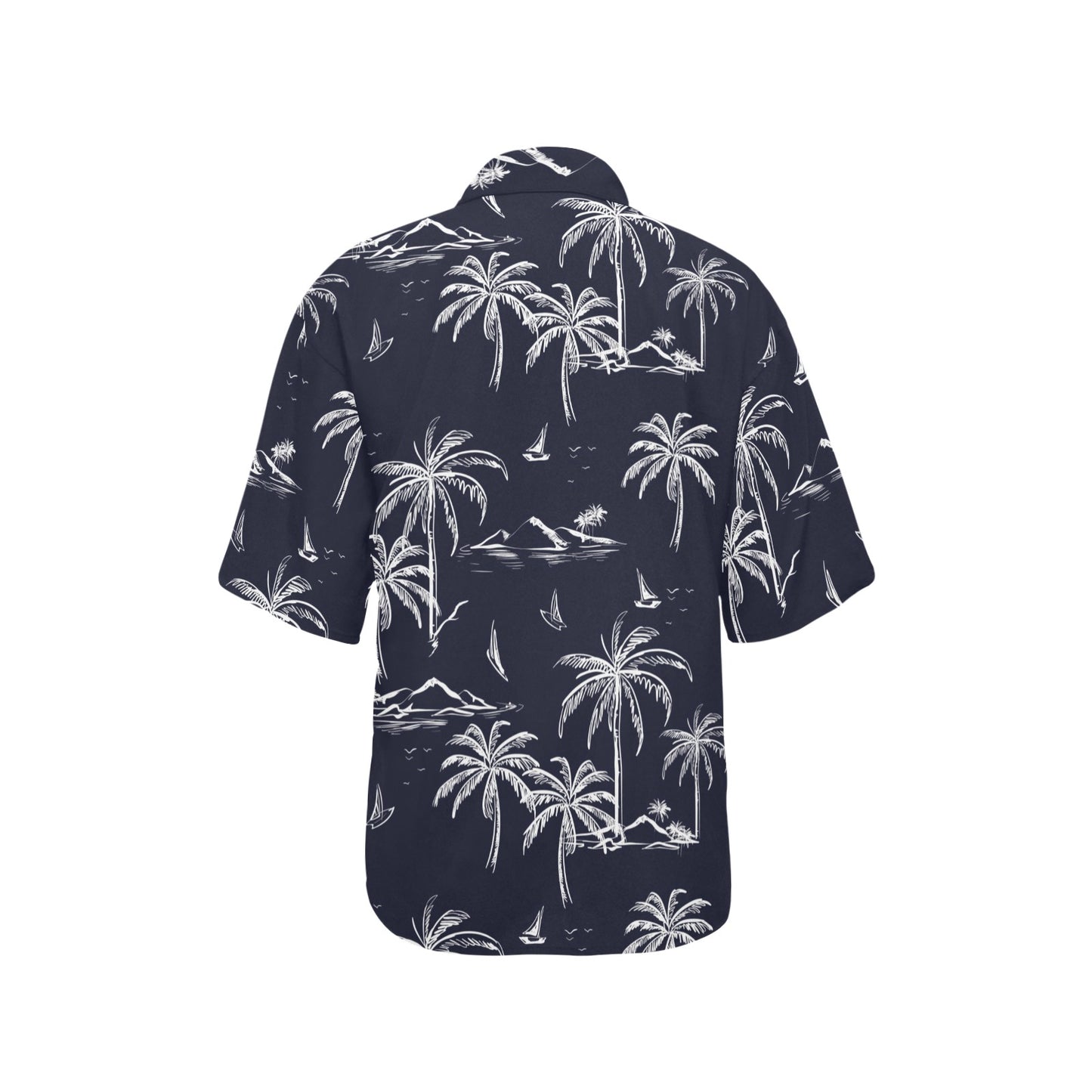Pacific island Pattern Print Design A02 Women's Hawaiian Shirt