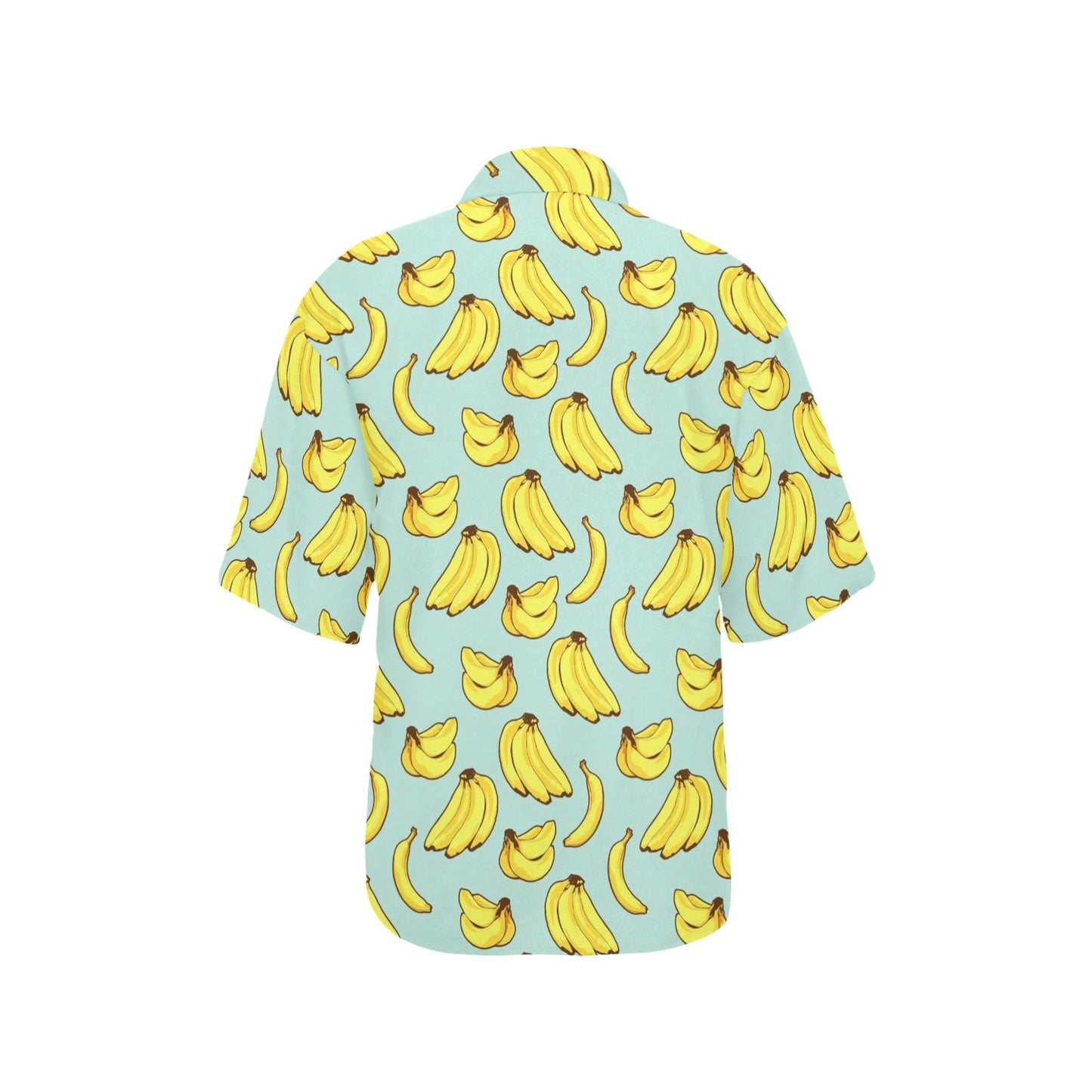 Banana Pattern Print Design BA04 Women's Hawaiian Shirt