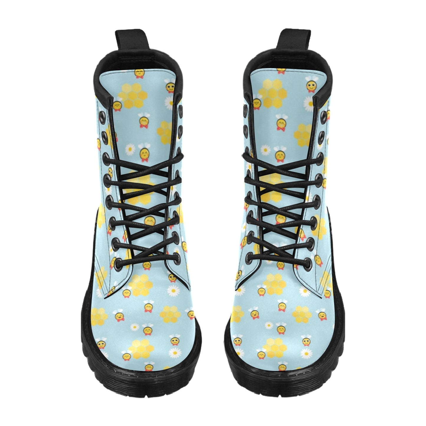 Bee Cute Print Design LKS304 Women's Boots
