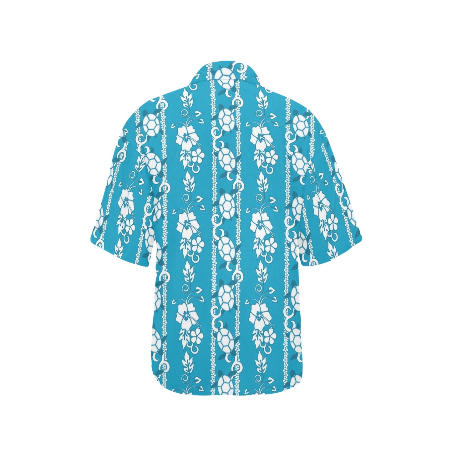Hawaiian Themed Pattern Print Design H025 Women's Hawaiian Shirt