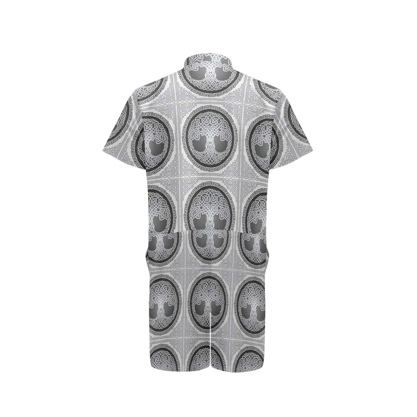 Celtic Tree of life Print Men's Romper