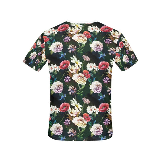 Summer Floral Print Design LKS303 Women's T-shirt