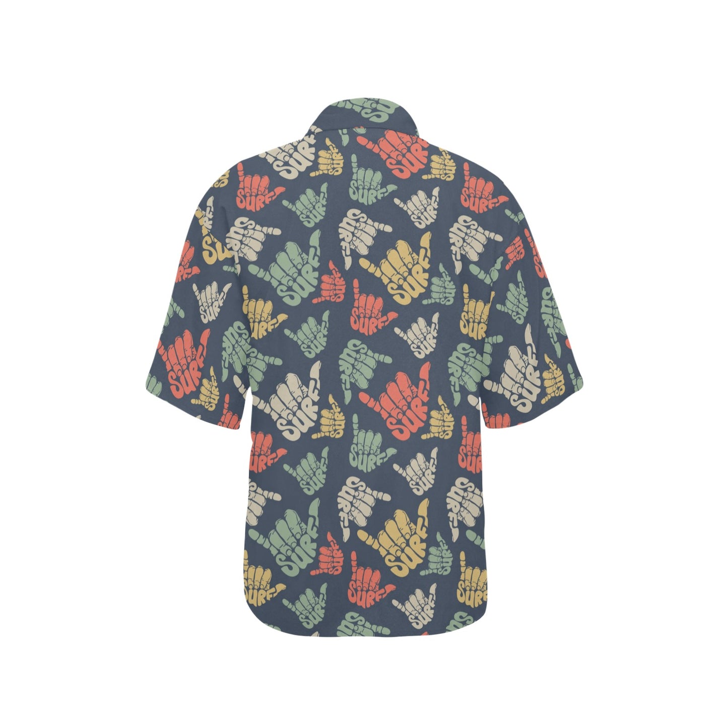 Surf Hand sign Women's Hawaiian Shirt