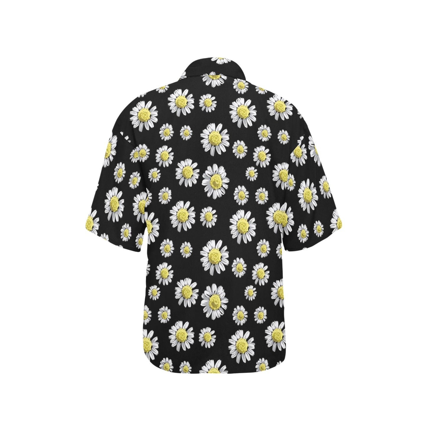 Daisy Pattern Print Design DS01 Women's Hawaiian Shirt