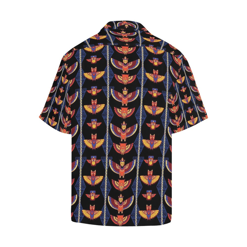 Totem Print Design LKS301 Men's Hawaiian Shirt
