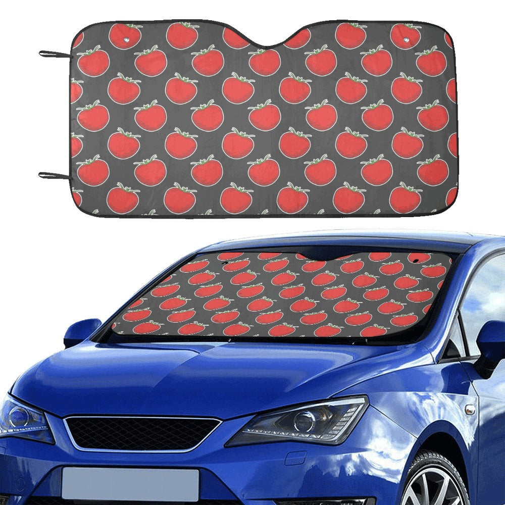 Tomato Print Design LKS306 Car front Windshield Sun Shade