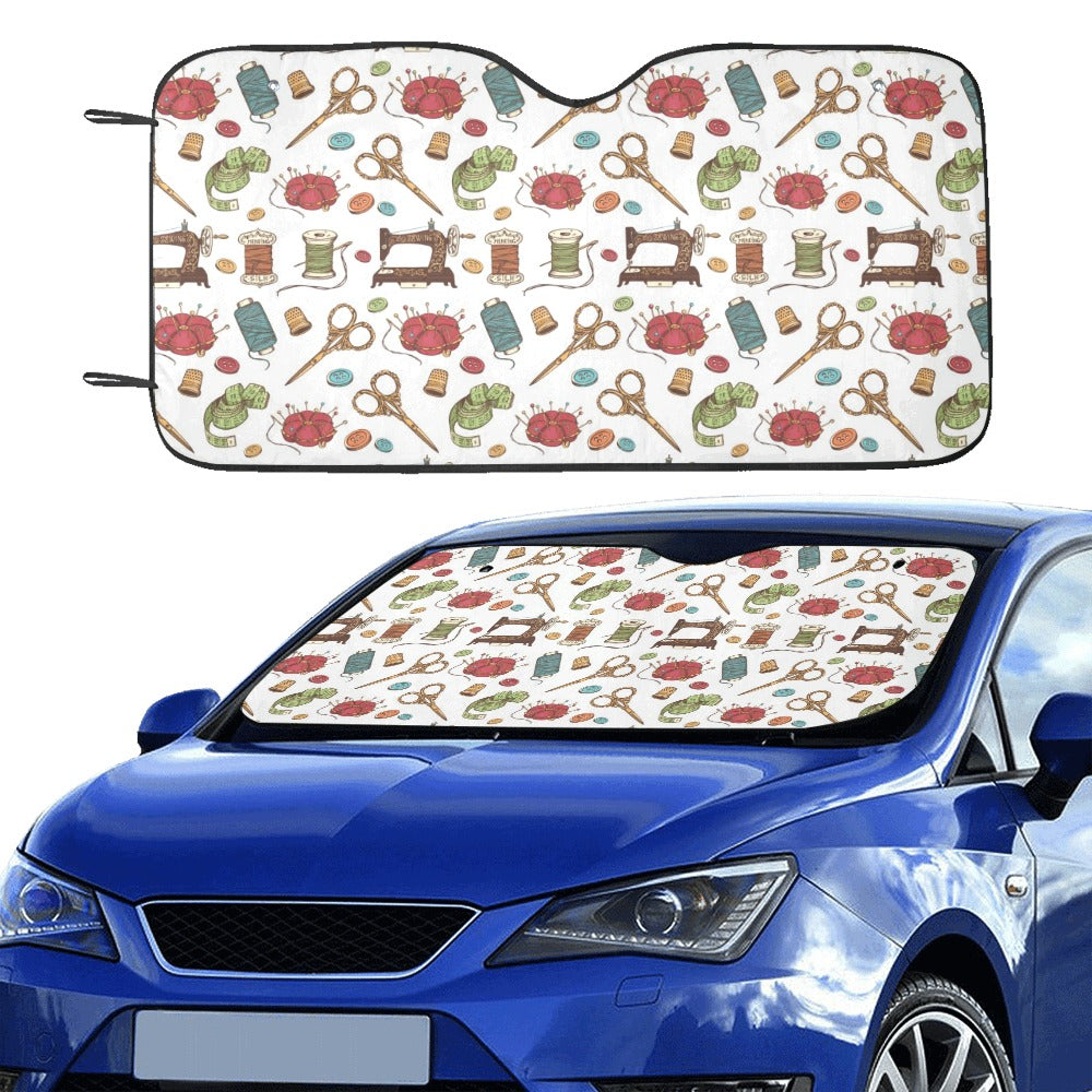 Sewing Equipment Print Design LKS304 Car front Windshield Sun Shade