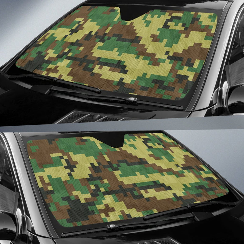 ACU Army Digital Pattern Print Design 02 Car Sun Shade-JORJUNE.COM