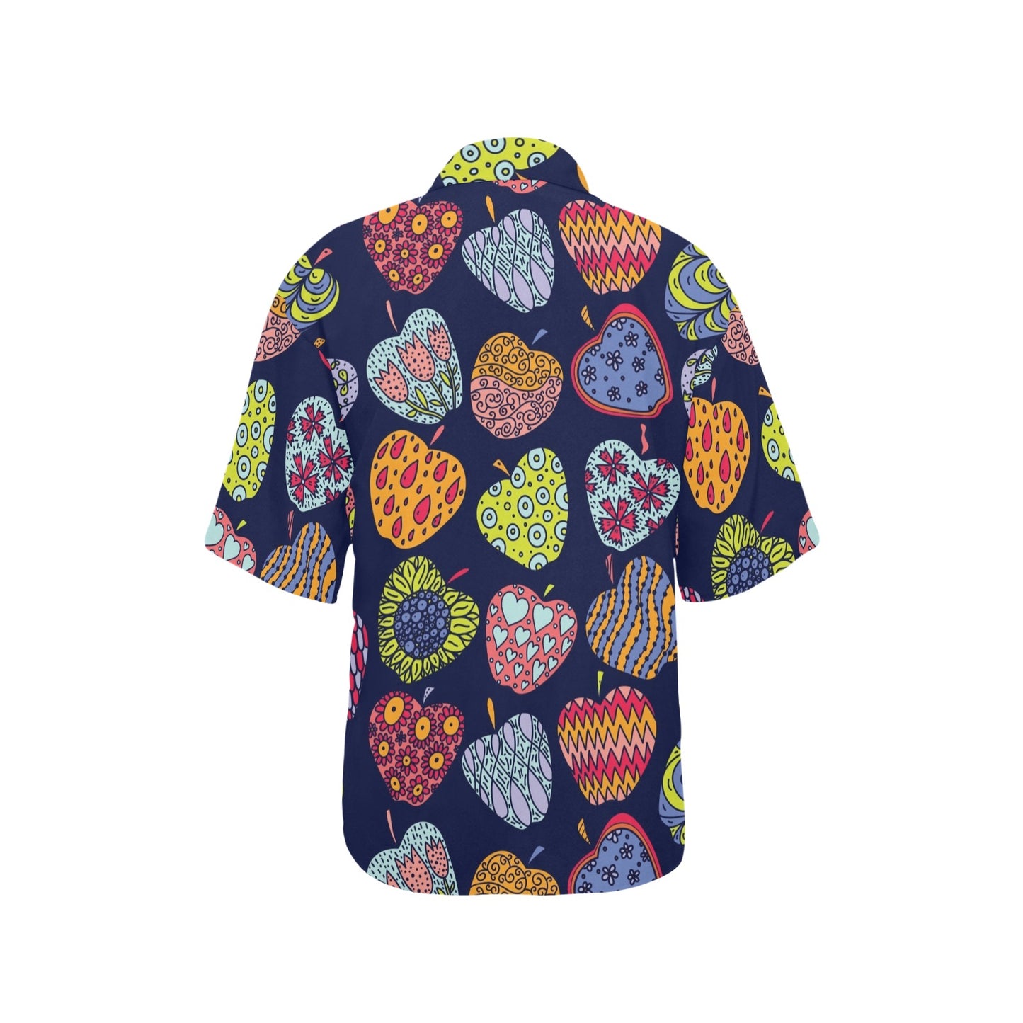 Apple Pattern Print Design AP05 Women's Hawaiian Shirt