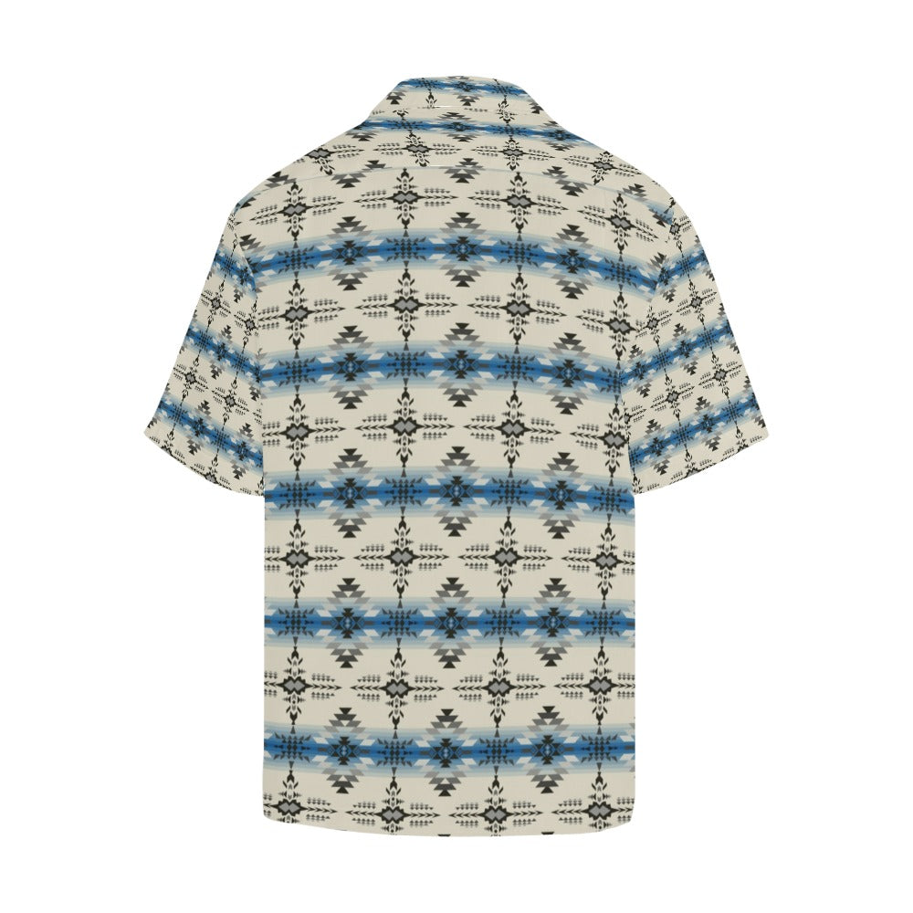 Southwest Pattern Print Design LKS304 Men's Hawaiian Shirt