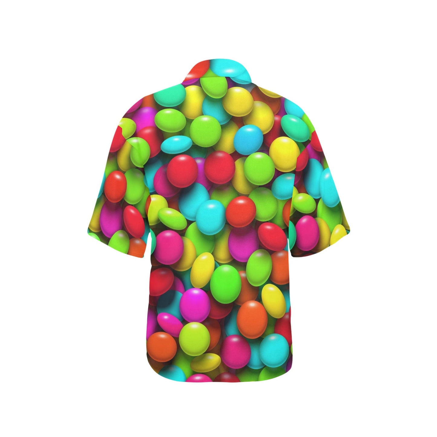 Candy Pattern Print Design CA03 Women's Hawaiian Shirt