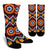African Kente Crew Socks
